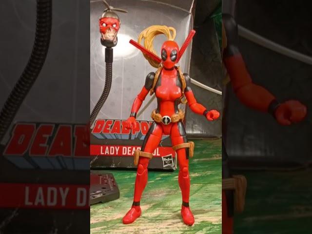 Emergency Emergency Lady Deadpool #shorts #ladydeadpool #headpool #stopmotion #emergency