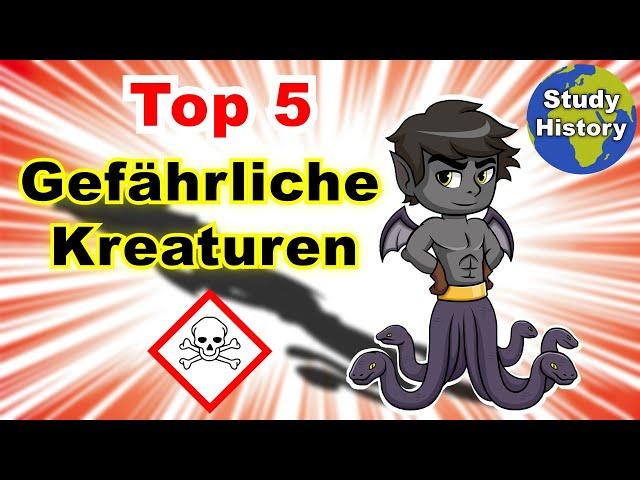 Top 5 gefährlichsten KREATUREN der GRIECHISCHEN MYTHOLOGIE