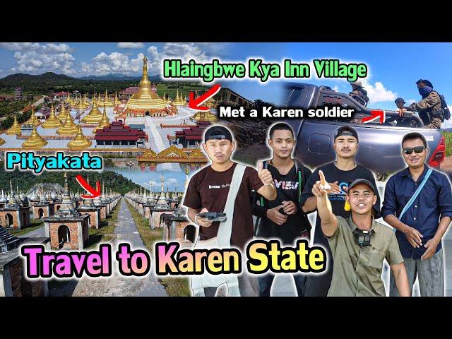 Traveling in Karen State  Faced with soldiers carrying heavy weapons...