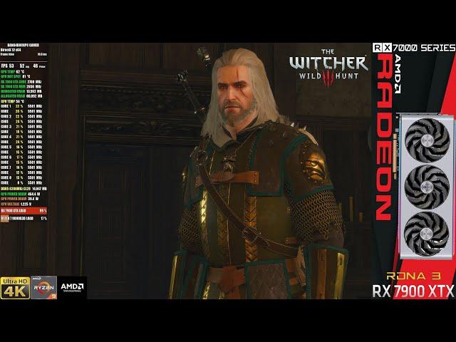 The Witcher 3 HD Reworked Project NextGen Edition,, FSR 4K | RX 7900 XTX | R7 9800X3D 5.5GHz