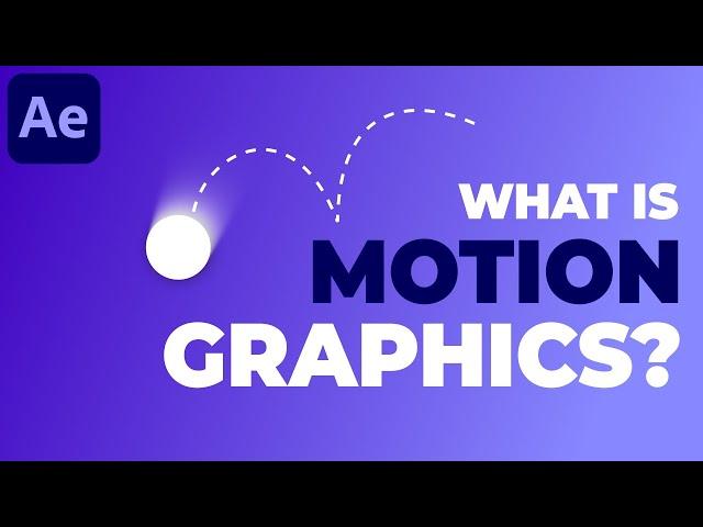 What is Motion Graphics? - After Effects Basics Tutorial Series | Motion Graphics Basics - Part 1