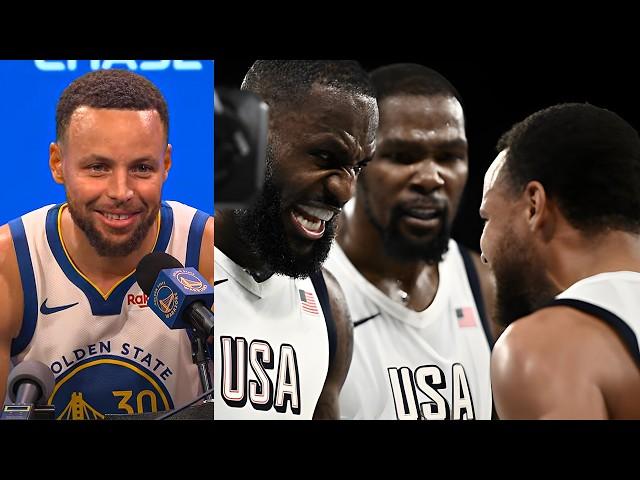 “They Were 100% Open”- Stephen Curry Speaks On His Iconic Shot vs France In The 2024 Olympics!