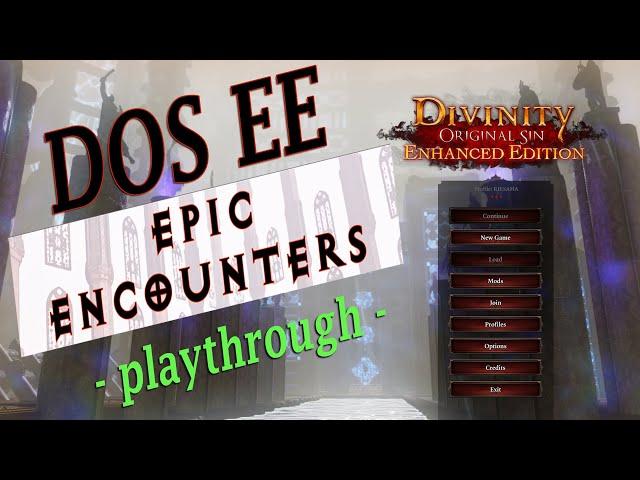 Divinity Original Sin Epic Encounters Playthrough - First Encounter