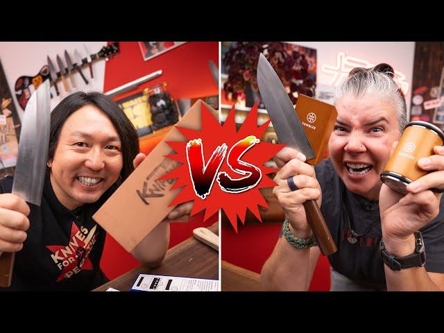 Sharpening Showdown: TUMBLER SHARPENER v.s. WHETSTONES