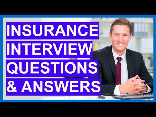 INSURANCE Interview Questions and Answers (Insurance Clerk, Insurance Broker, Agent & Manager)