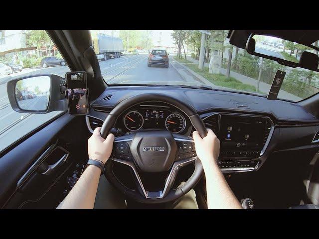 2024 Isuzu D-Max (1.9d 164 hp AT6 4x4) POV Test Drive