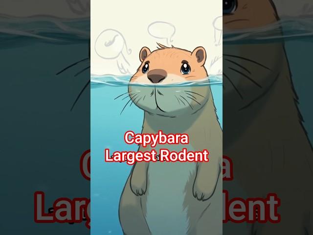 Capybara :Worlds Largest Rodent: Life the Sweetest Rodent You'll Ever See : Rodent Royalty