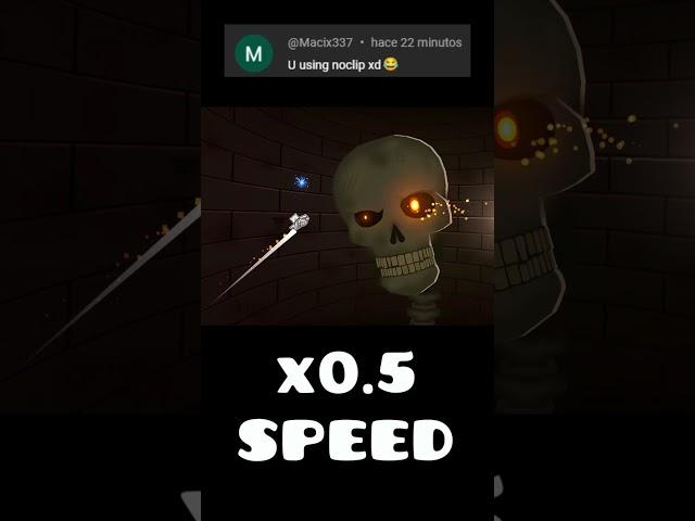 NOCLIP in Skeletal Shenanigans? #geometrydash #gdupdate #gd #deluxe12 #gaming #gameplay #games