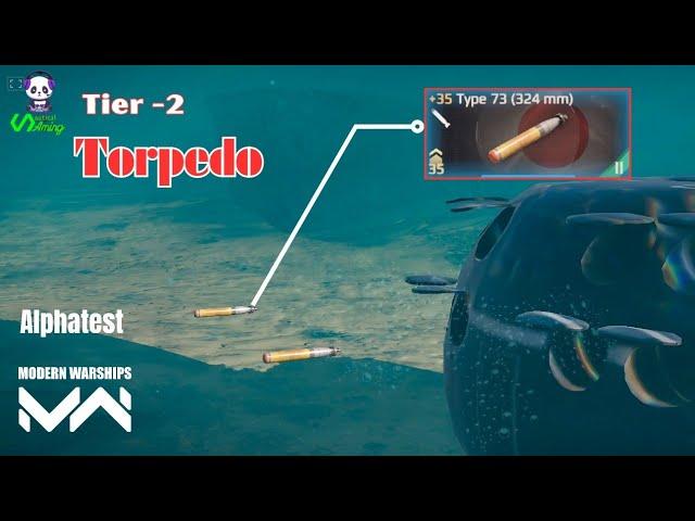 Type 73 (tier-2) Torpedo Gold Purchase| Damage Test | Nautical Gaming | #modernwarships