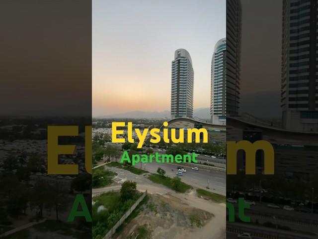 Elysium Apartment Islamabad  in the front Centaurus Mall