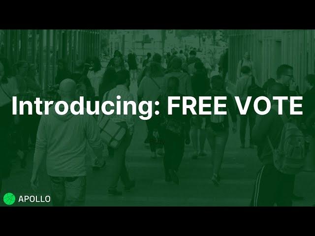 Introducing the Free Vote | Apollo Crypto