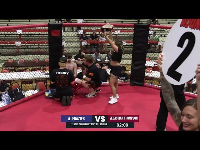 AJ FRAZIER VS SEBASTIAN THOMPSON - BUCKWILD KICKBOXING - 5/24/25