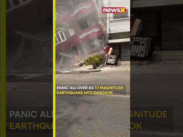 Myanmar Earthquake: Panic All Over As 7.7 Magnitude Earthquake Hits Bangkok #myanmarearthquake
