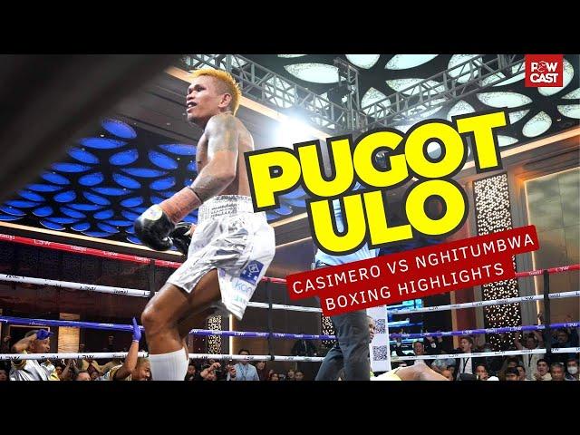 The Best Quadro Alas Highlights! John Riel Casimero vs Filipus Nghitumbwa Boxing Highlights | TBP