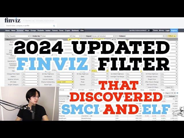 How I Make a Living Using This 2024 UPDATED Stock Screener That Found SMCI right BEFORE the move