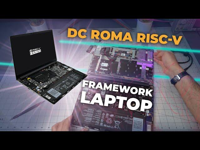 RISC-V Meets Framework: Unveiling the DC Roma Modular Laptop