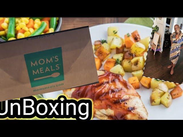 Moms Meals Unwrapping & Taste Test |Low Sodium Meal Delivery Service