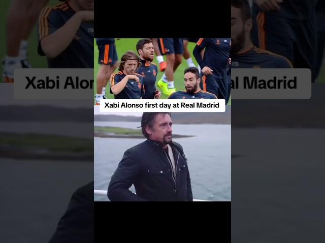 Xabi Alonso first day at Real Madrid as a manager #xabialonso #modric #carvajal #realmadrid