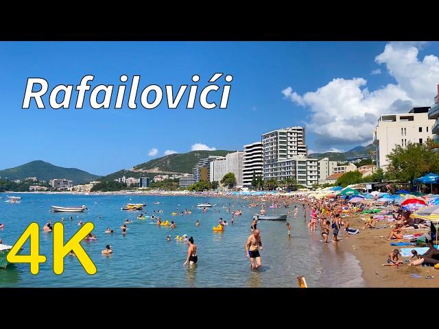 Rafailovici Montenegro 4K Walking Tour - August 2024