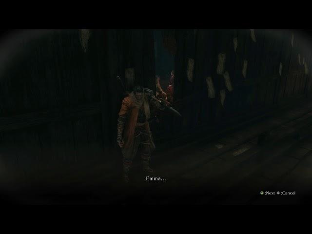 Sekiro - Sculptor and Emma Eavesdrop (Pre-Owl)