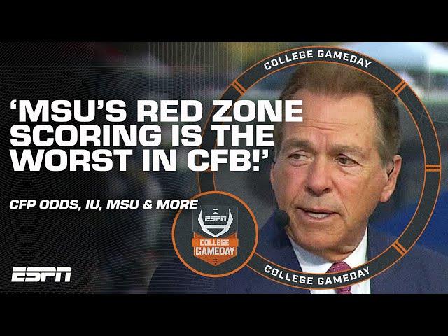 WHO HAS BEST ODDS to make 12-team CFP? + Nick Saban's critical of MSU  | College GameDay