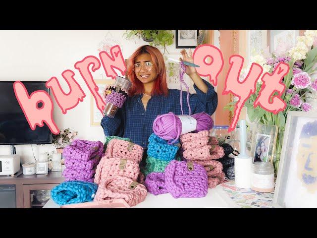 Crocheting 100's of Pillow Coffee Cozies (a vlog moment)