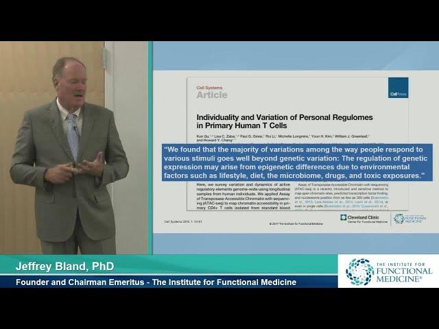 Systems Biology & Functional Medicine:  Chronic Disease Management with Jeffrey Bland, PhD