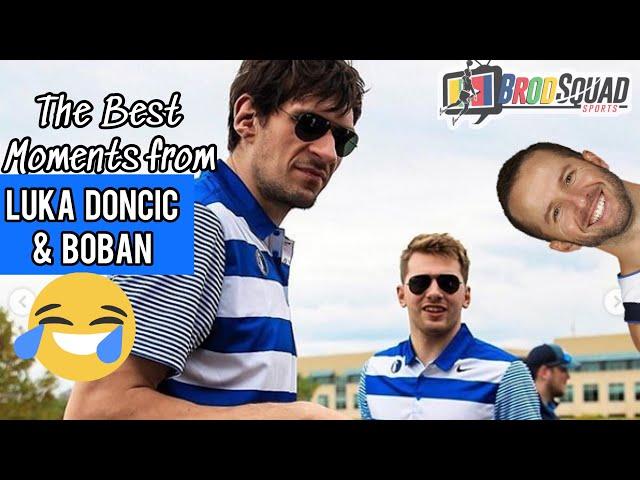 Luka Doncic & Boban Marjanovic Funny Moments