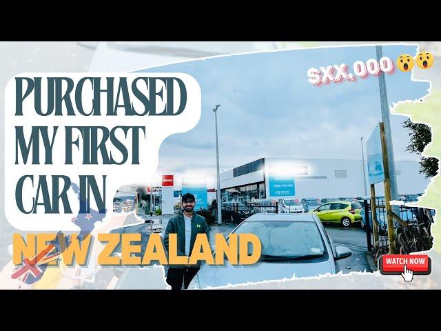 Finally Purchased my first car in New Zealand II How to buy a car in NZ II #internationalstudents