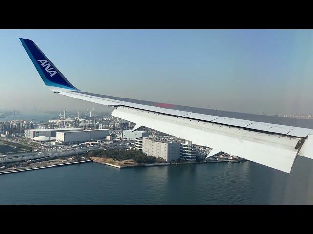 All Nippon Airways Boeing 767-300ER Landing at Tokyo Haneda (HND)