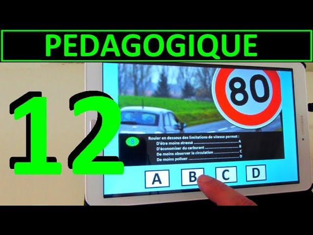 Code de la route 2024 #12 - Pédagogique