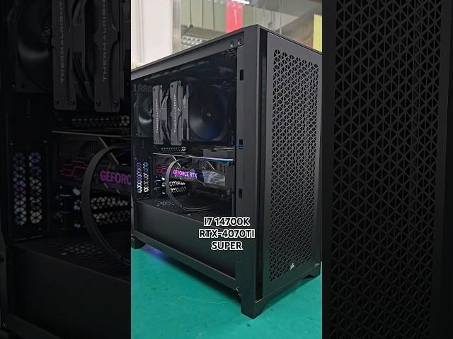 #CORSAIR 4000D AIRFLOW #pcbuild I7 14700K RTX-4070TI SUPER #computer #香港小店 #葵興 #pc #砌機 #電腦組裝 #電腦維修