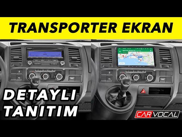 VW Transporter Multimedya Detaylı Montaj ve Tanıtım