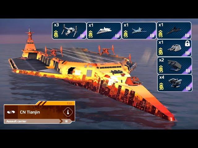 CN Tianjin With Full Legendary Equipment Gameplay - Modern Warships