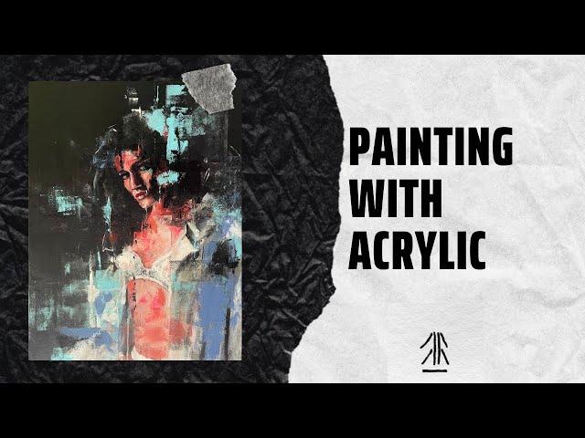 acrylic painting on canvas full video