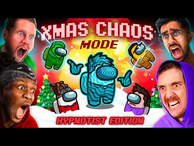 SIDEMEN AMONG US CHRISTMAS CHAOS MODE: HYPNOTIST EDITION