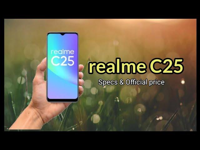 realme C25 specs & official price/Lefthand Tv