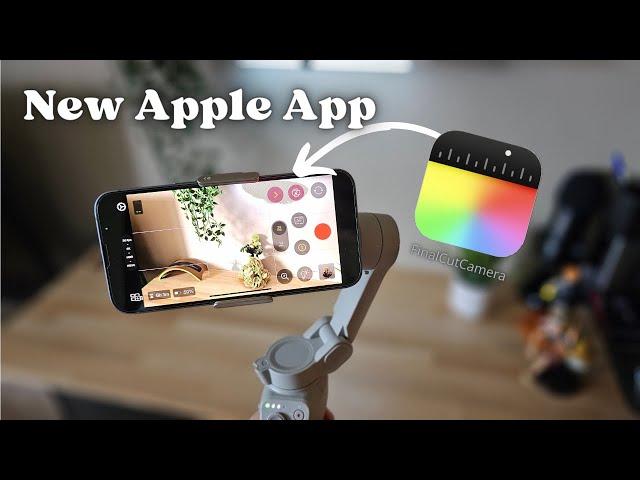 Apple's NEW awesome app - Final Cut Camera for iPhone