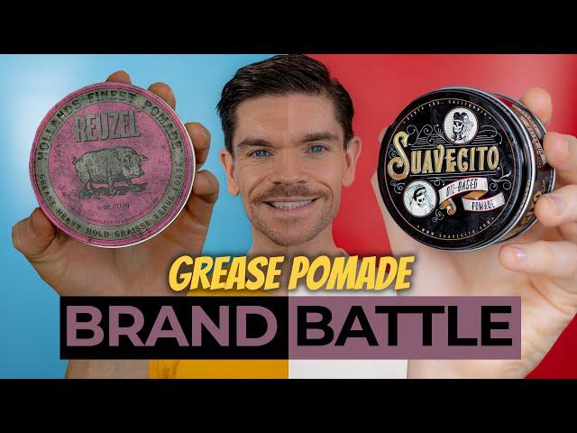 Reuzel Grease Pomade vs. Suavecito Oil-Based Pomade | Brand Battle