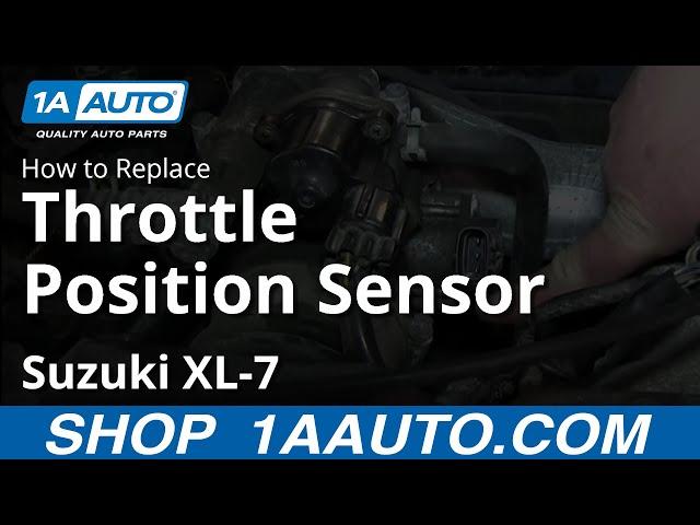 How To Replace Throttle Position Sensor 98-06 Suzuki XL-7