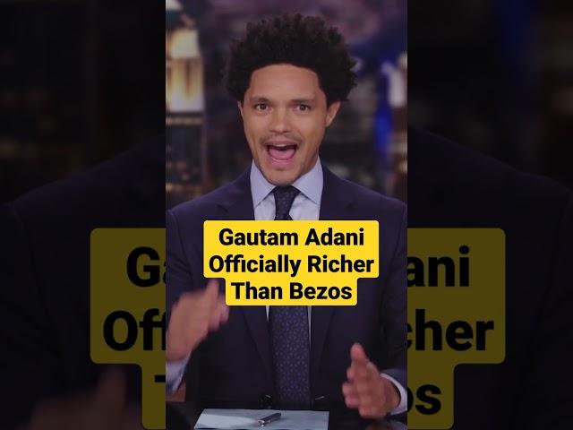 Gautam Adani's parents aren't mad, they're just disappointed. #dailyshow #yts #elonmusk #comedy