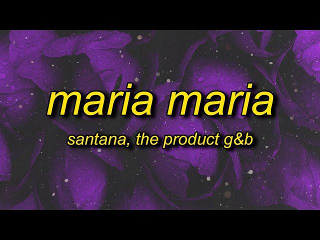 Santana - Maria Maria (sped up) Lyrics | she living the life just like a movie star