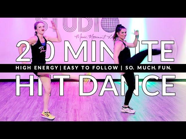 Non-Stop Cardio HIIT Dance  |  Try Not to Smile and Sweat  |  The Studio by Jamie Kinkeade