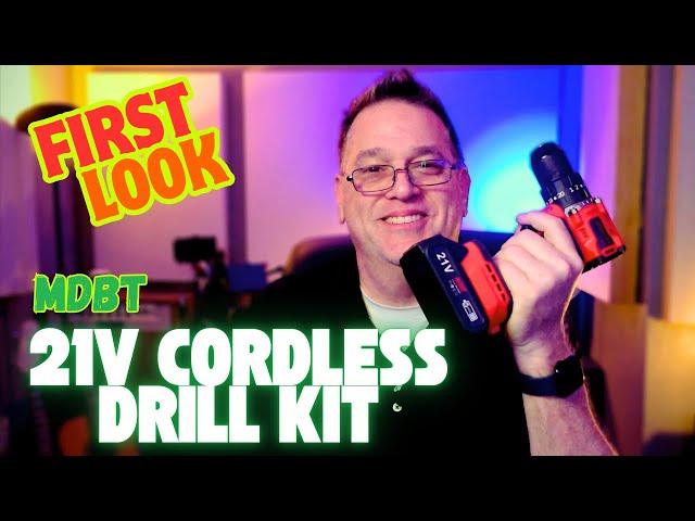 MDBT 21V Cordless Drill Kit Review | Powerful Budget Drill for DIY & Home Projects