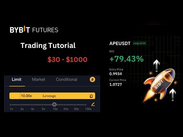 How To Trade Bybit Futures and Be Profitable: $30 to $1000