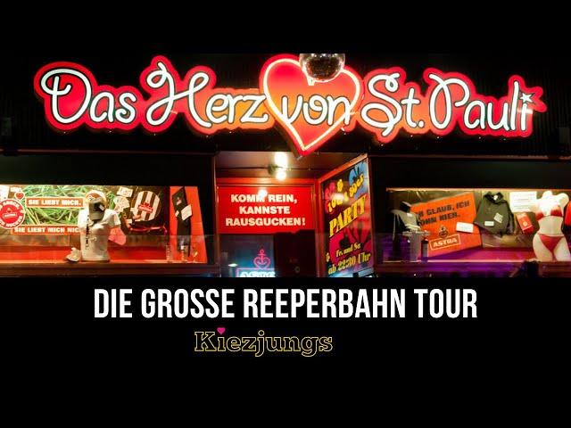 Die Große Reeperbahn Tour. 7 Tage die Woche - 360 Tage im Jahr. Kiezjungs - besser gehts nicht.