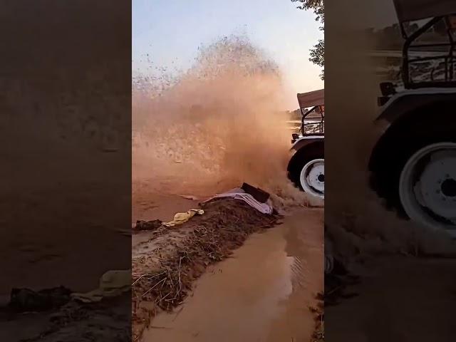 Tractor stunt #shorts #viralvideo