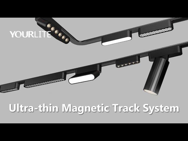 YOURLITE Ultra-thin Magnetic Track System | Edgy & Convenient #tracklight