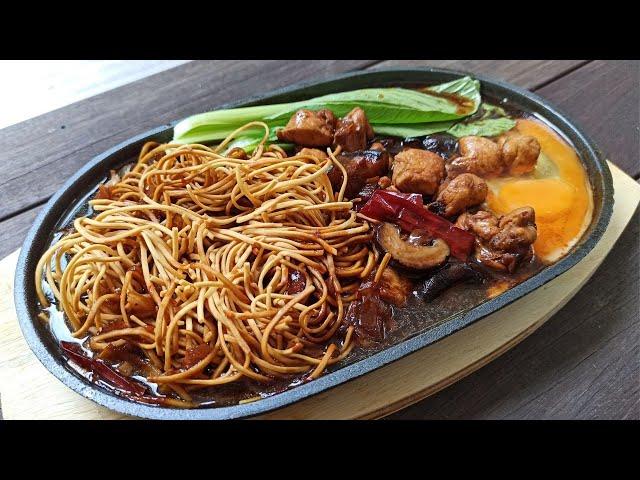 Sizzling Yee Mee  Recipe| How to make easy Sizzling Fried Yee Mee