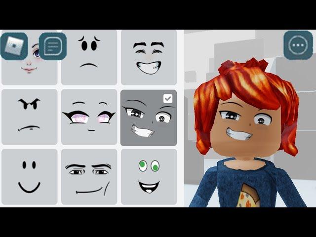 YOU CAN MAKE FACES IN ROBLOX?? 